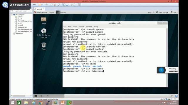 how to protect web site in Apache server in Linux in Hindi PART-2 смотреть онлайн