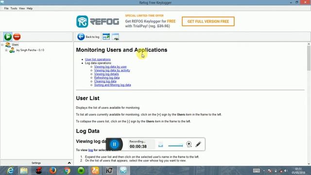 Refog keylogger смотреть онлайн