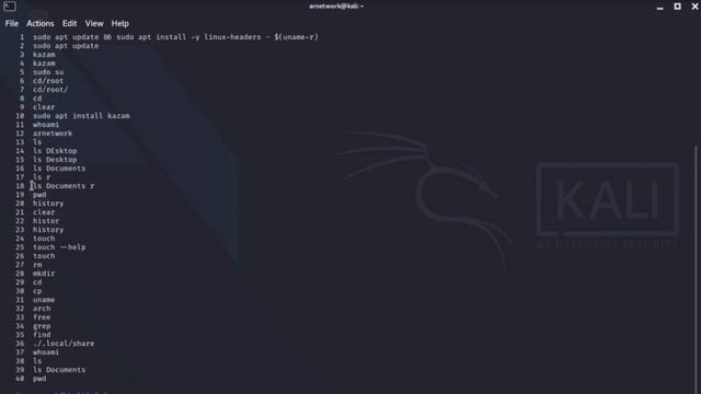 Top 10 Linux Command that Hackers Use for Hacking | In Hindi | AR Network смотреть онлайн