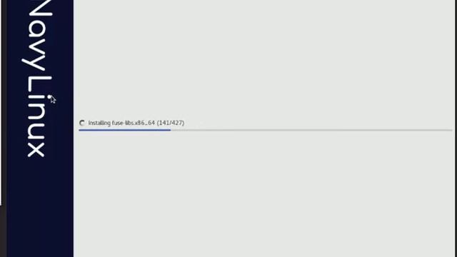 Navy Linux 8 installation process смотреть онлайн