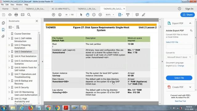 SAP HANA 2.0 SPS01 :Administration || HA200 ||-DAY 5 || PAM & Maintenance Planner of HANA DB смотреть онлайн