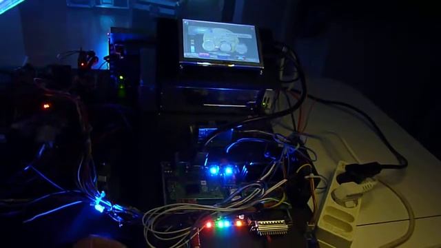 Linux laser DAC test @ 80 FPS смотреть онлайн