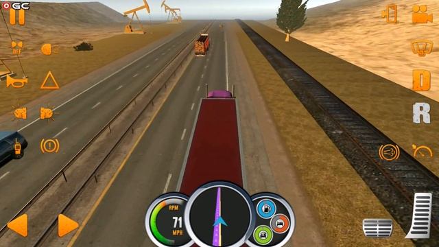 Truck Simulator USA "Purple Big Truck" - MAP Newyork Cargo Electronic - Android Gameplay FHD #4 смотреть онлайн