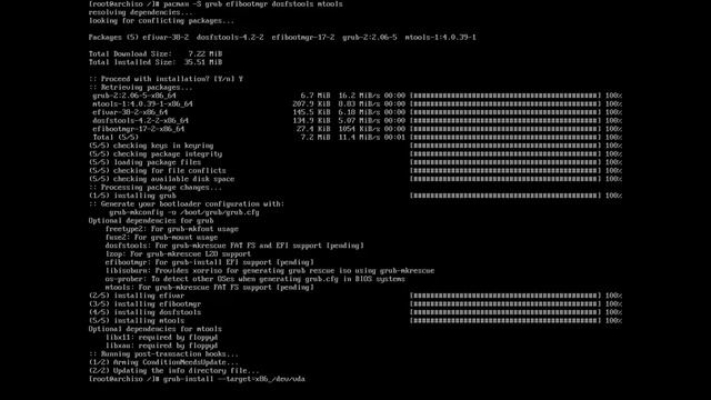 Arch Linux Base Install with XFCE4 (no install script) смотреть онлайн