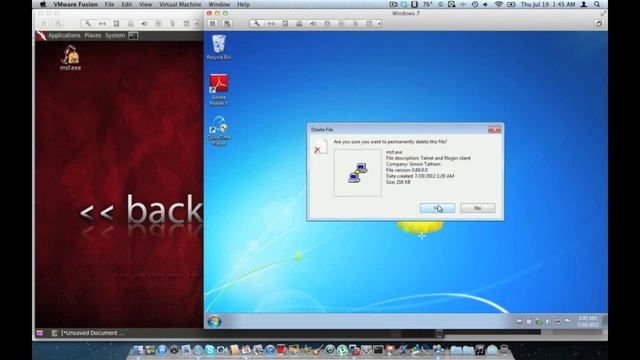 Backtrack 5 R2 - Setup a Backdoor смотреть онлайн