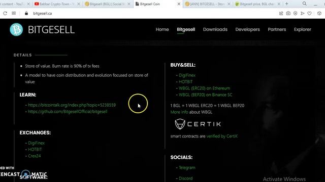 Bitgesell Coin and Bounty смотреть онлайн
