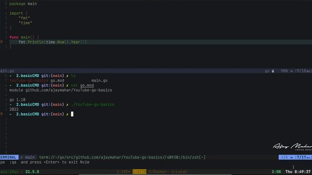 Demystifying Golang (for beginners): GOPATH & RUN, BUILD, INSTALL CMDs. смотреть онлайн