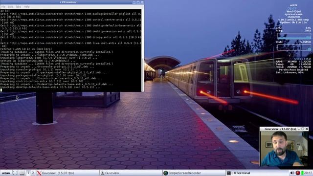 antiX 17 beta 1 - Test it People! смотреть онлайн
