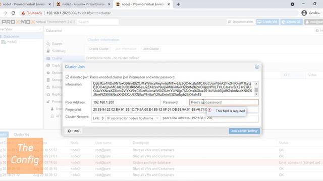 ขั้นตอนวิธีการตั้งค่า Cluster และการ Join Cluster 3 Server บน ระบบ Proxmox Virtualization смотреть онлайн