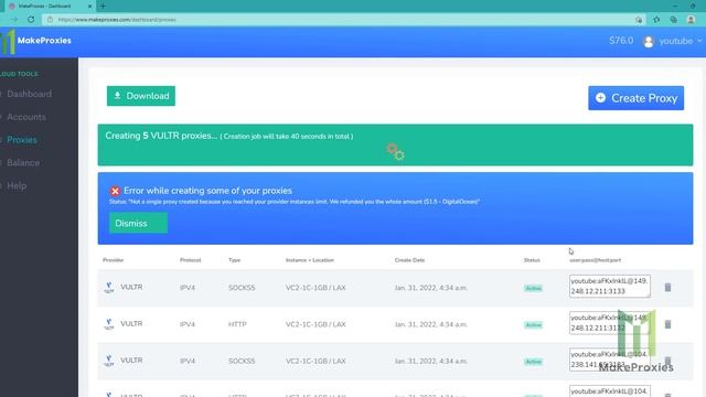 Create Proxy Server AWS Linux Linode Digitalocean Vultr смотреть онлайн
