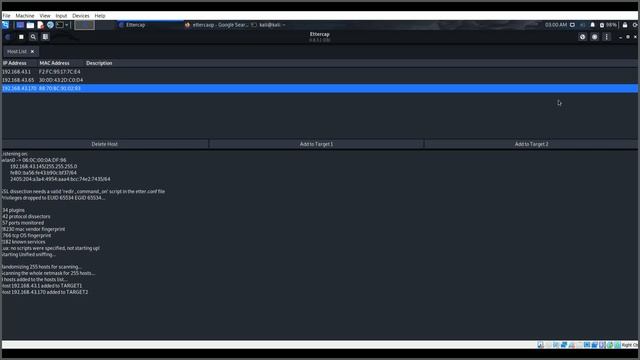 Wifi Man in the Middle attack using Ettercap | ARP poisoning attack | Wireless hacking смотреть онлайн