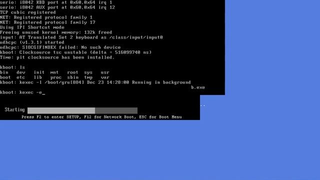 BOOT XP FROM LINUX смотреть онлайн