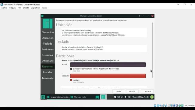 Como Instalar Manjaro Xfce en Virtual Box смотреть онлайн