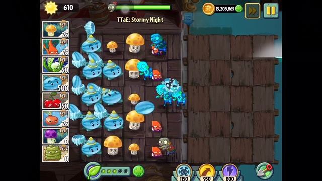 [PvZ 2: TTaE] Stormy Night & Cyper-punk Arena of Doom смотреть онлайн