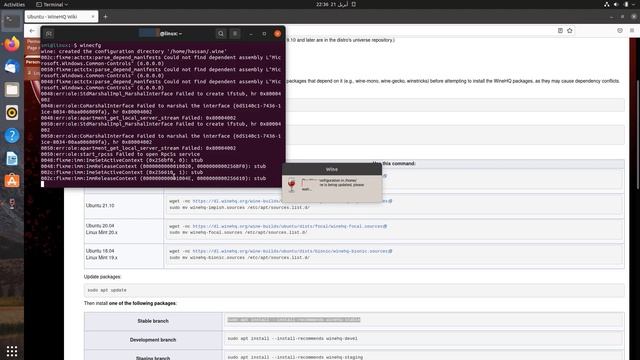 Windows Programs on Linux and Install Emu8086 смотреть онлайн