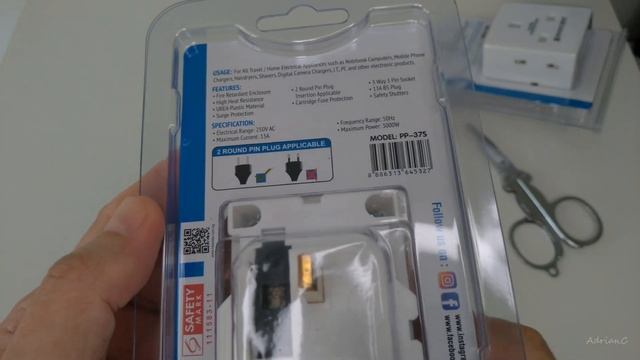 SURGE PROTECTION 3-MULTIWAY ADAPTOR [SOUNDTEOH] - Unboxing смотреть онлайн