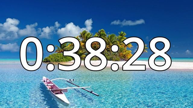 1 Hour 17 Minutes Countdown Timer With Alarm Sound At the End (Simple Beep) смотреть онлайн
