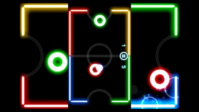 Android games ★ Best Glow Hockey ★ android gameplay - ANDRONIX Android Games смотреть онлайн