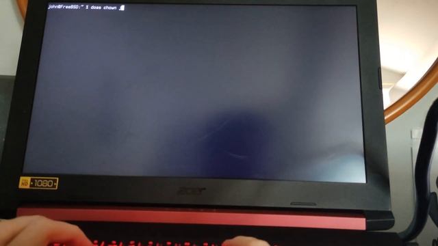 FreeBSD 13.0 Gnome 3.38.2 GDM Minimal Installation 4k30