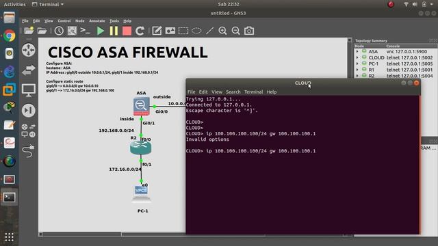 Cisco ASA Firewall - Configure Default and Static Routing смотреть онлайн