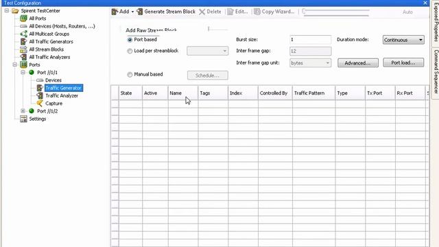 Spirent TestCenter NTAF Sessions in Spirent iTest смотреть онлайн