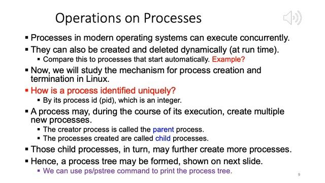 CS 303 Operating Systems: Chapter 3, lecture 2 - PCBs, context switch, process operations. смотреть онлайн