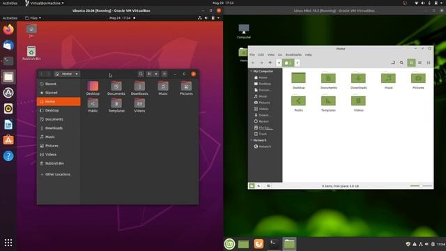 Ubuntu 20.04 vs Linux Mint 19.3 смотреть онлайн