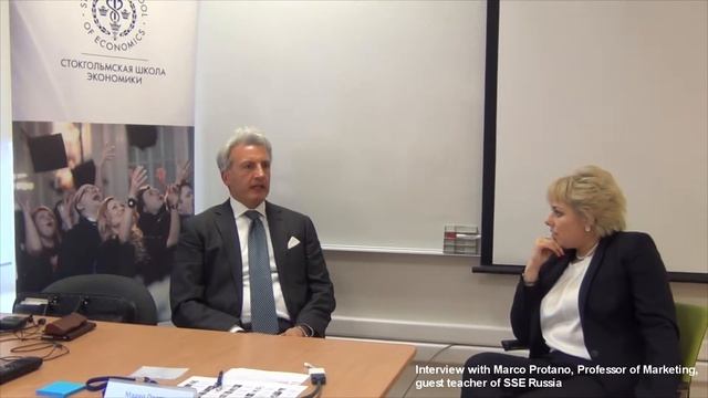 Interview with Marco Protano, Professor of Marketing, guest teacher of SSE Russia смотреть онлайн