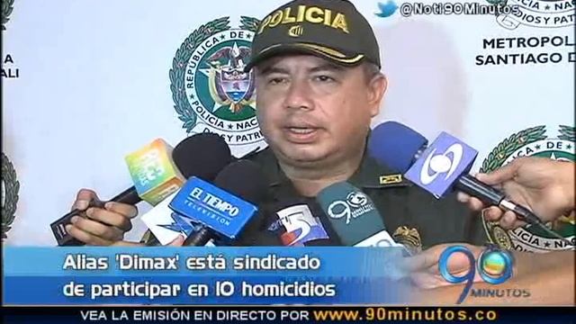 Septiembre 21 de 2015 Capturado alias Dimax, sindicado de liderar oficina de cobros en Cali смотреть онлайн