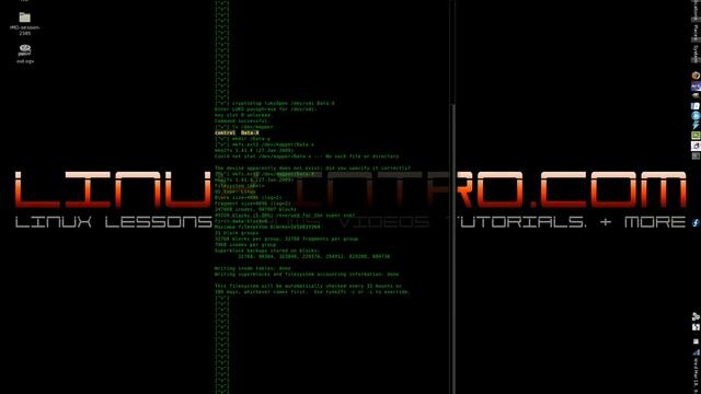 Cryptsetup and LUKS Encryption with Linux - 2 смотреть онлайн
