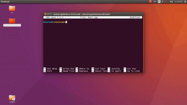 C++ Ubuntu Terminal Tutorial смотреть онлайн