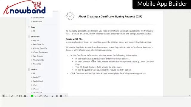 Nautica - Setting up Push Notification in Apple developer account смотреть онлайн