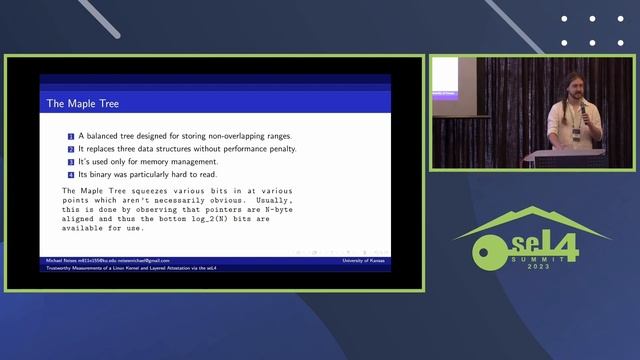 Trustworthy Measurements of a Linux Kernel and Layered Attestation via the seL4 - Michael Neises смотреть онлайн