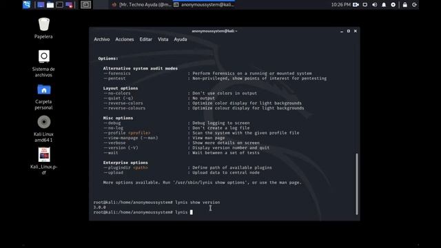 Lynis | KALI LINUX 2020 смотреть онлайн