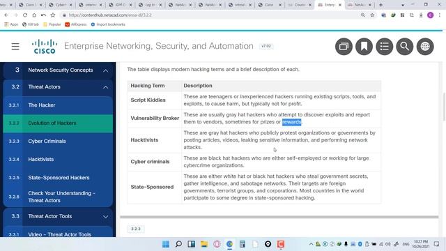 Chapter 3: Network Security Concepts - part 1 смотреть онлайн