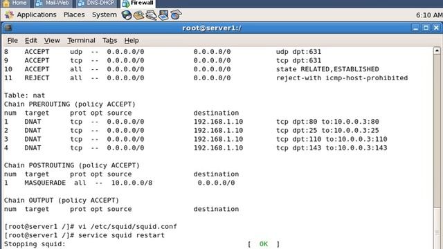 Video Linux System Administrator-bài 15 : Firewall and Squid proxy смотреть онлайн