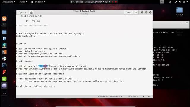 Kali Linux SkipFish Kullanımı - BY YAKALA смотреть онлайн