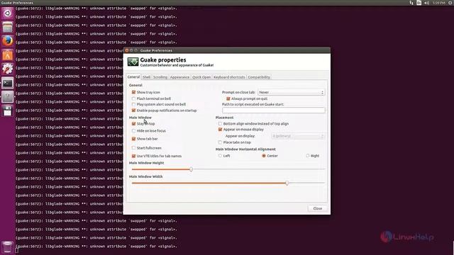 A Drop Down Terminal Guake 0.7.2 for Gnome Desktops смотреть онлайн