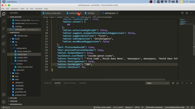Como usar Font Ligatures no Linux смотреть онлайн