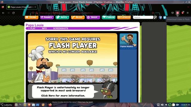 Juegos Flash en linux ¡Super Facil! смотреть онлайн