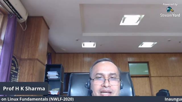 National e-Workshop on Linux Fundamentals (NWLF-2020): Inaugural Session смотреть онлайн