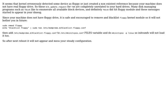 Unix & Linux: blk_update_request: I/O error, dev fd0, sector 0 (4 Solutions!!) смотреть онлайн