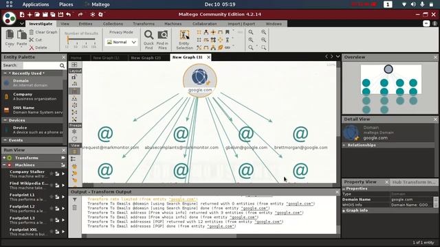 Best automatic information gathering tool Maltego Full Tutorial in hindi||Maltego tutorial in hind смотреть онлайн