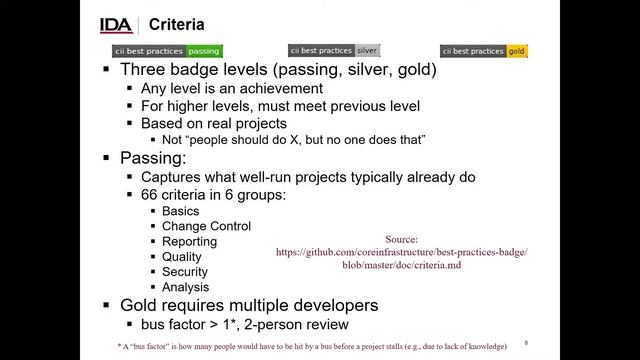An Introduction to the Core Infrastructure Initiative (CII) Best Practices Badge смотреть онлайн