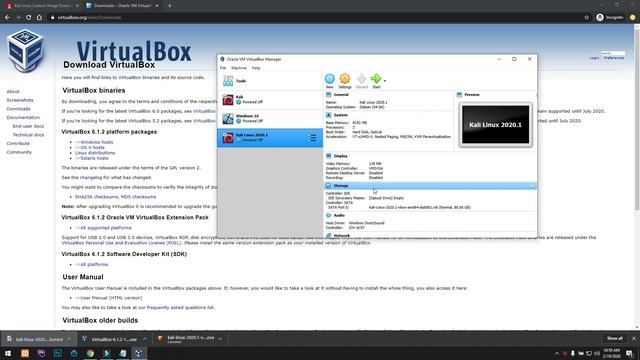 Kako Instalirati Kali Linux Na VirtualBox 2020 смотреть онлайн