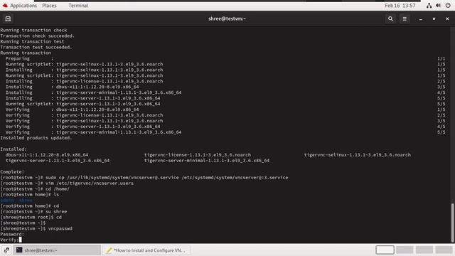 How to Install and Configure VNC Server on RHEL 9 смотреть онлайн