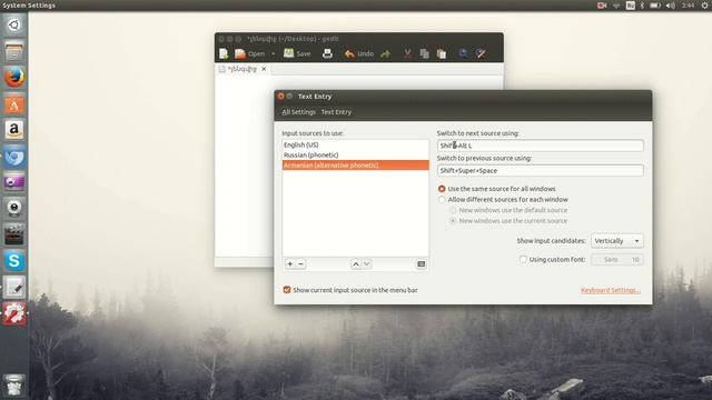 Ubuntu 14 (Linux) Ի՞նչպես ավելացնել հայերեն ճշգրիտ ստեղնաշար смотреть онлайн
