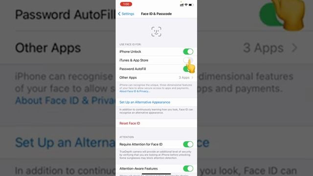 How Install Apps with Face ID | How to use Face ID to Download Apps from App Store purchases iOS 1 смотреть онлайн