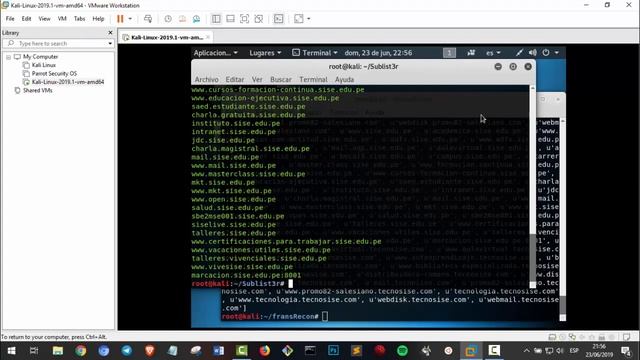 FransRecon, automatización de enumeración de dominios (Vertical y Horizontal) | Hacking Live смотреть онлайн