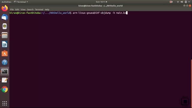 Linux device driver lecture 12 : Building kernel module for target смотреть онлайн